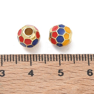Brass Beads KK-CBA56EF-15G-1