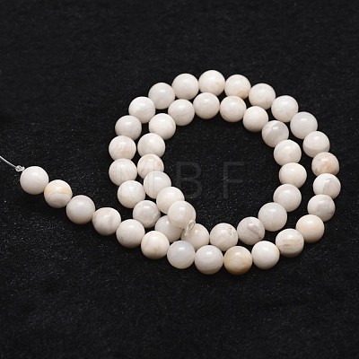 Natural White Crazy Lace Agate Bead Strands X-G-D840-55-6mm-1