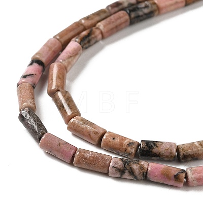 Natural Rhodonite Beads Strands G-E612-B02-1