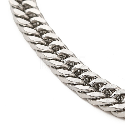 202 Stainless Steel Chain Bracelet STAS-A100-16P-1