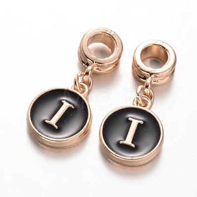 Alloy Enamel European Dangle Charms MPDL-M057-I-1