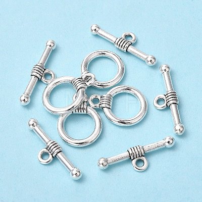 Tibetan Style Alloy Toggle Clasps LS-LF0034Y-1