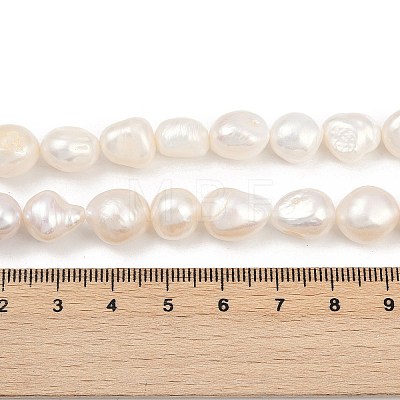 Natural Cultured Freshwater Pearl Beads Strands PEAR-P064-20L-02A-1