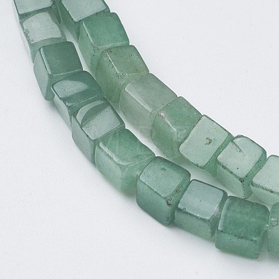 Natural Green Aventurine Bead Strands G-G968-H01-1