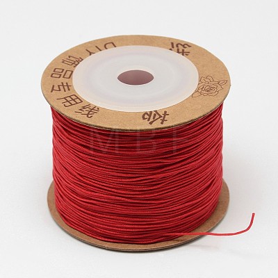 Nylon Chinese Knotting Cord NWIR-N003-0.6mm-05H-A1-1