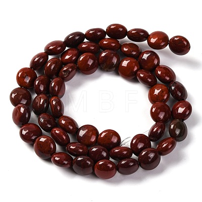 Natural Red Rainbow Jasper Beads Strands G-T047-A15-01-1