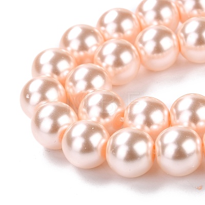 Eco-Friendly Grade A Glass Pearl Beads HY-J002-8mm-HX016-1