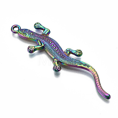 Rainbow Color Alloy Big Pendants X-PALLOY-S180-041-RS-1