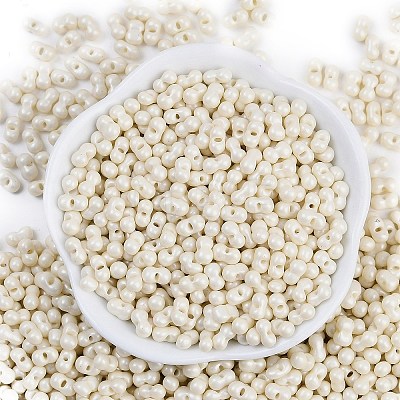 Baking Paint Glass Seed Beads SEED-K010-A16-1