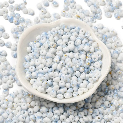 Baking Paint Glass Seed Beads SEED-F006-01A-02-1