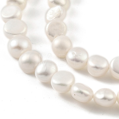 Natural Cultured Freshwater Pearl Beads Strands PEAR-A006-07F-1