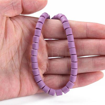 Polymer Clay Bead Strands CLAY-T001-C51-1