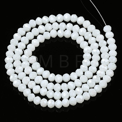 Electroplate Glass Beads Strands EGLA-A044-P2mm-A01-1