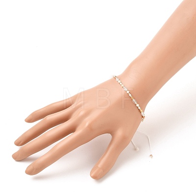 Adjustable Nylon Thread Braided Beads Bracelets BJEW-JB05584-1