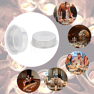Aluminum Candle Cup AJEW-WH0299-83-1