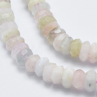 Natural Morganite Beads Strands G-K246-06B-1