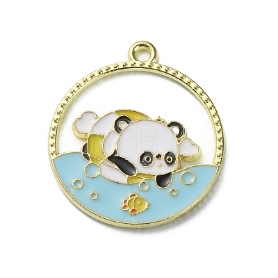 Alloy Enamel Pendants ENAM-WH0063-06A-1