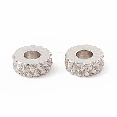 Non-Tarnish 201 Stainless Steel Spacer Beads STAS-A057-25A-P-1