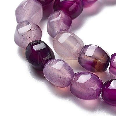 Natural Agate Beads Strands G-G172-02E-1