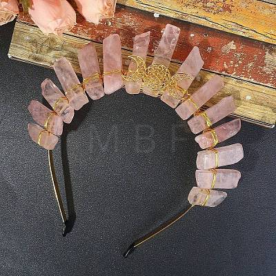 Natural Amethyst Hair Bands PW-WGD5E77-13-1