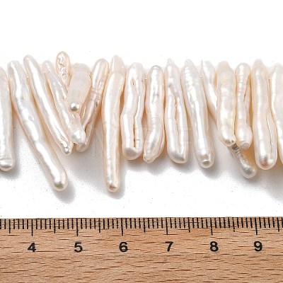 Natural Baroque Keshi Pearl Beads Strands PEAR-P064-02D-04B-1