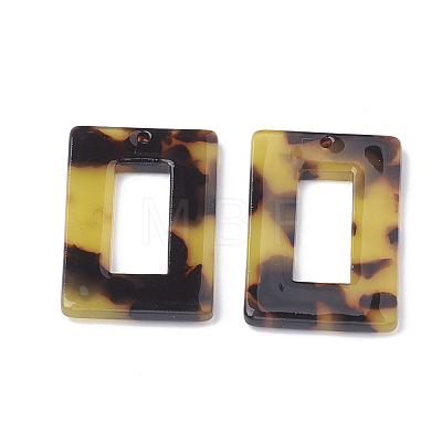 Cellulose Acetate(Resin) Pendants X-KY-Q044-A301-1