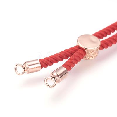 Brass Chain Bracelet Making MAK-L011-RG-1