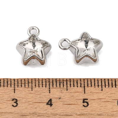 Rack Plating Alloy Rhinestone Pendants PALLOY-S186-09P-03-1