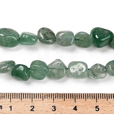 Natural Green Aventurine Beads Strands G-P568-C11-01-1