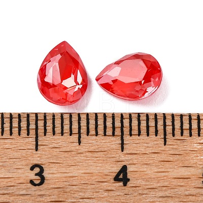 Glass Rhinestone Cabochons RGLA-A026-08A-227DE-1