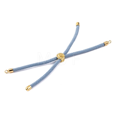 Nylon Cords Bracelet Makings Fit for Connector Charms AJEW-P116-01G-25-1