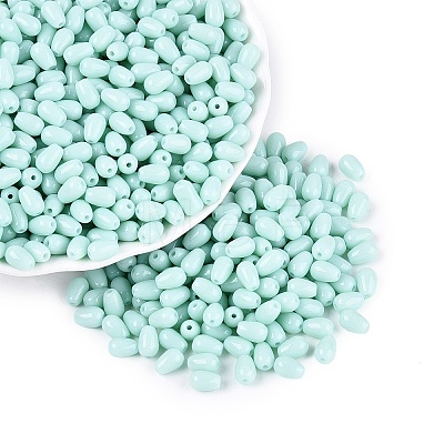 Opaque Glass Beads GLAA-Q113-01A-C02-1
