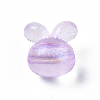 Transparent Acrylic Beads X-OACR-S028-137-1