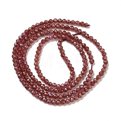 Natural Garnet Beads Strands X-G-B088-C11-02-1