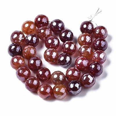 Natural Agate Beads Strands G-Q998-014D-1
