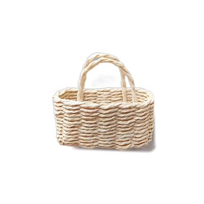 Dollhouse Mini Woven Basket for Kids Supply PW-WG80E1D-03-1