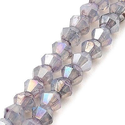 Imitation Jade Glass Beads Strands GLAA-P058-02A-06-1