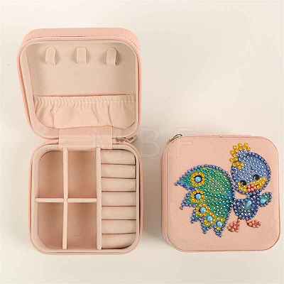 DIY Diamond Painting Bird Pattern Storage Box Kits DIAM-PW0010-30-1