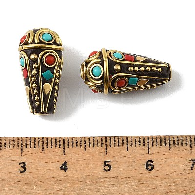 Handmade Polymer Clay Indonesia Beads PY-CBAAA14-07C-02-1