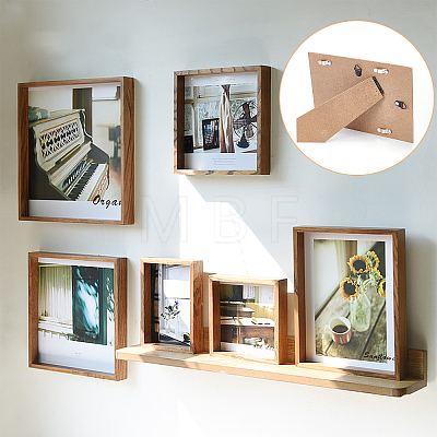 MDF Photo Frame Stand DIY-WH0308-154A-1