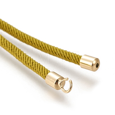 Nylon Twisted Cord Bracelet Making MAK-M025-151-1