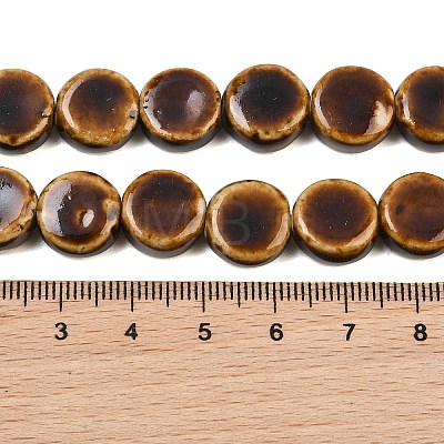 Vintage Style Glazed Porcelain Beads PORC-B002-12-03-1
