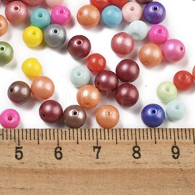 Baking Paint Glass Seed Beads SEED-A034-02A-1