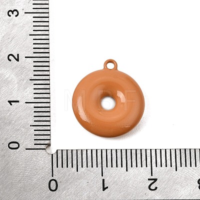 Spray Painted Alloy Pendants AL-CBAD39A-01E-1