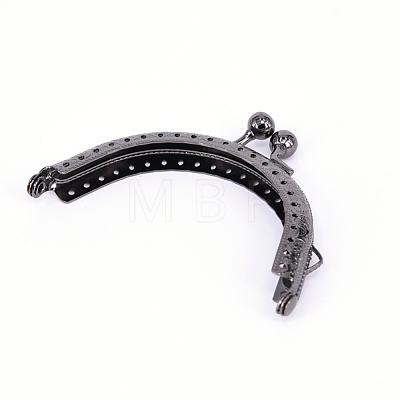 Iron Purse Frame Kiss Clasp Lock FIND-WH0052-91E-1