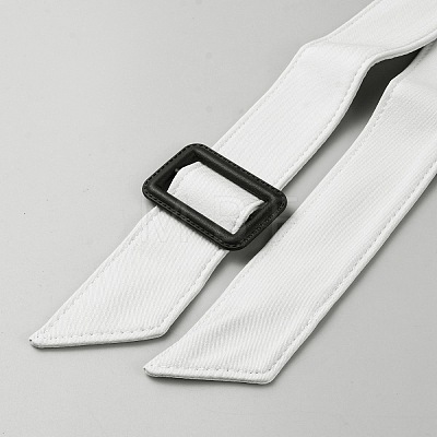 Tie a Knot Polyester Waist Belt with Plastic Buckle AJEW-WH20002-10B-1