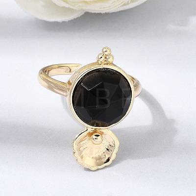 Brass Cuff Rings for Women GG-CBA7610-10G-11-1