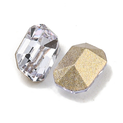 Glass Rhinestone Cabochons RGLA-L029-18A-283-1