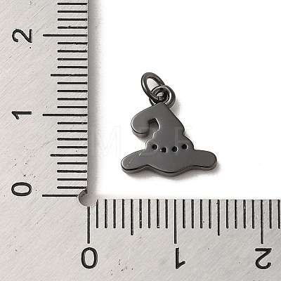 Halloween Sequins Brass Enamel Pendants LS-KK-A203-02B-1