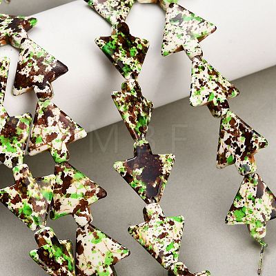 Dyed Synthetic Turquoise Beads Strands GG-CBAAE19-03A-01-1